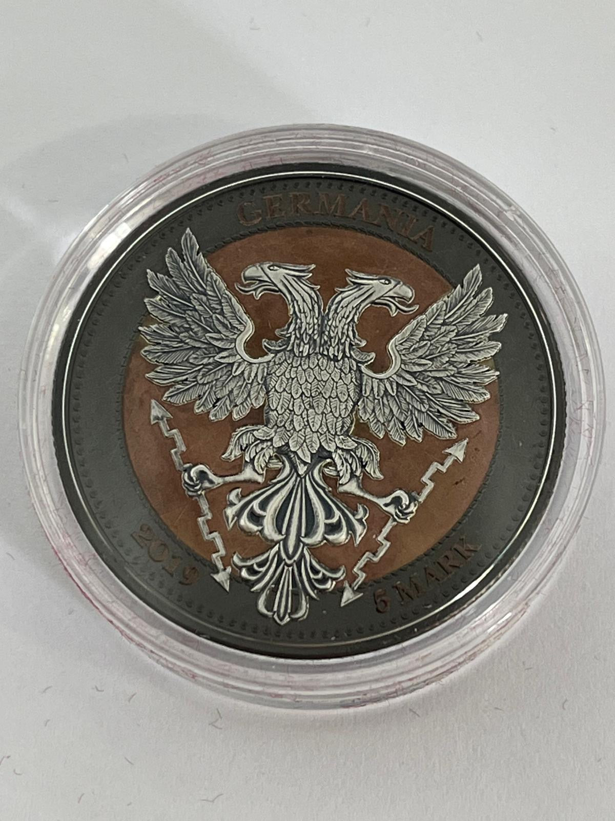 Oak Leaf Cross Crystal Cross 1 oz