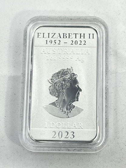 Silver bars Rectangular Dragons 8 x 1 oz