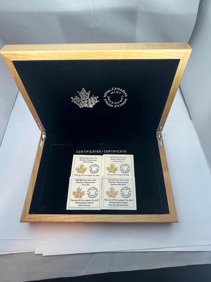 Canada – Weather Phenomenon Proof Complete set - 4 x 1 oz