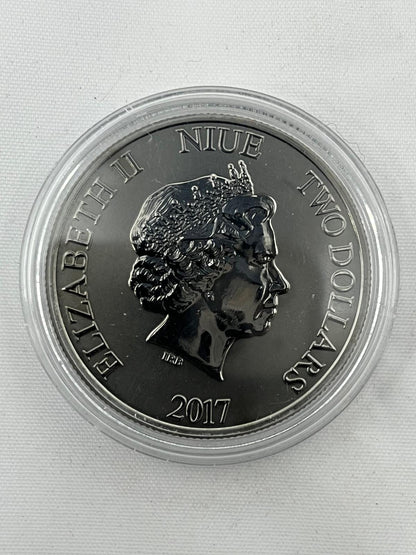 Mickey Mouse Steamboat Willie Antique Finish 1 oz
