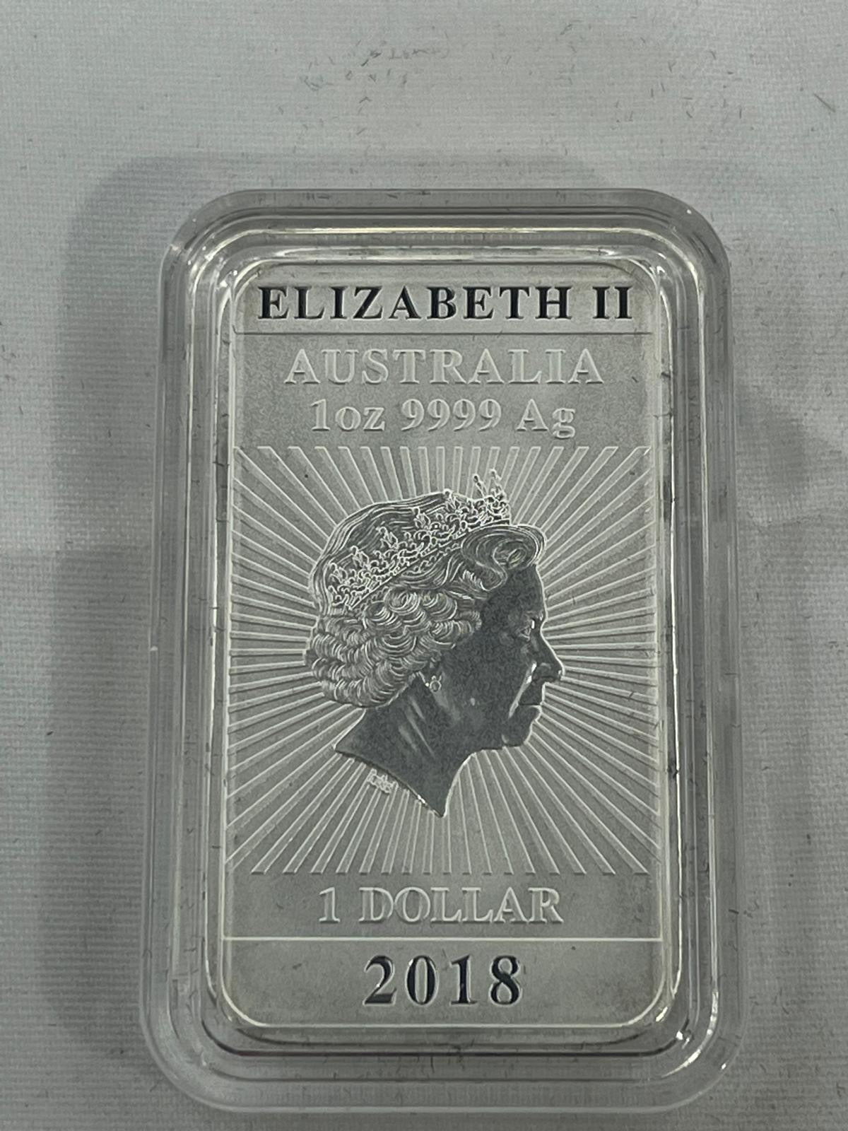 Silver bars Rectangular Dragons 8 x 1 oz