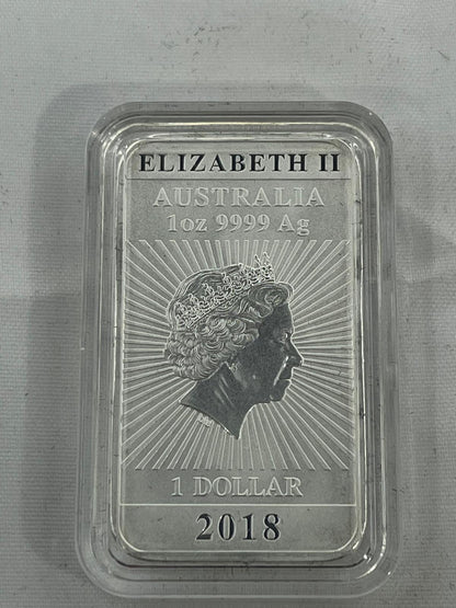 Silver bars Rectangular Dragons 8 x 1 oz
