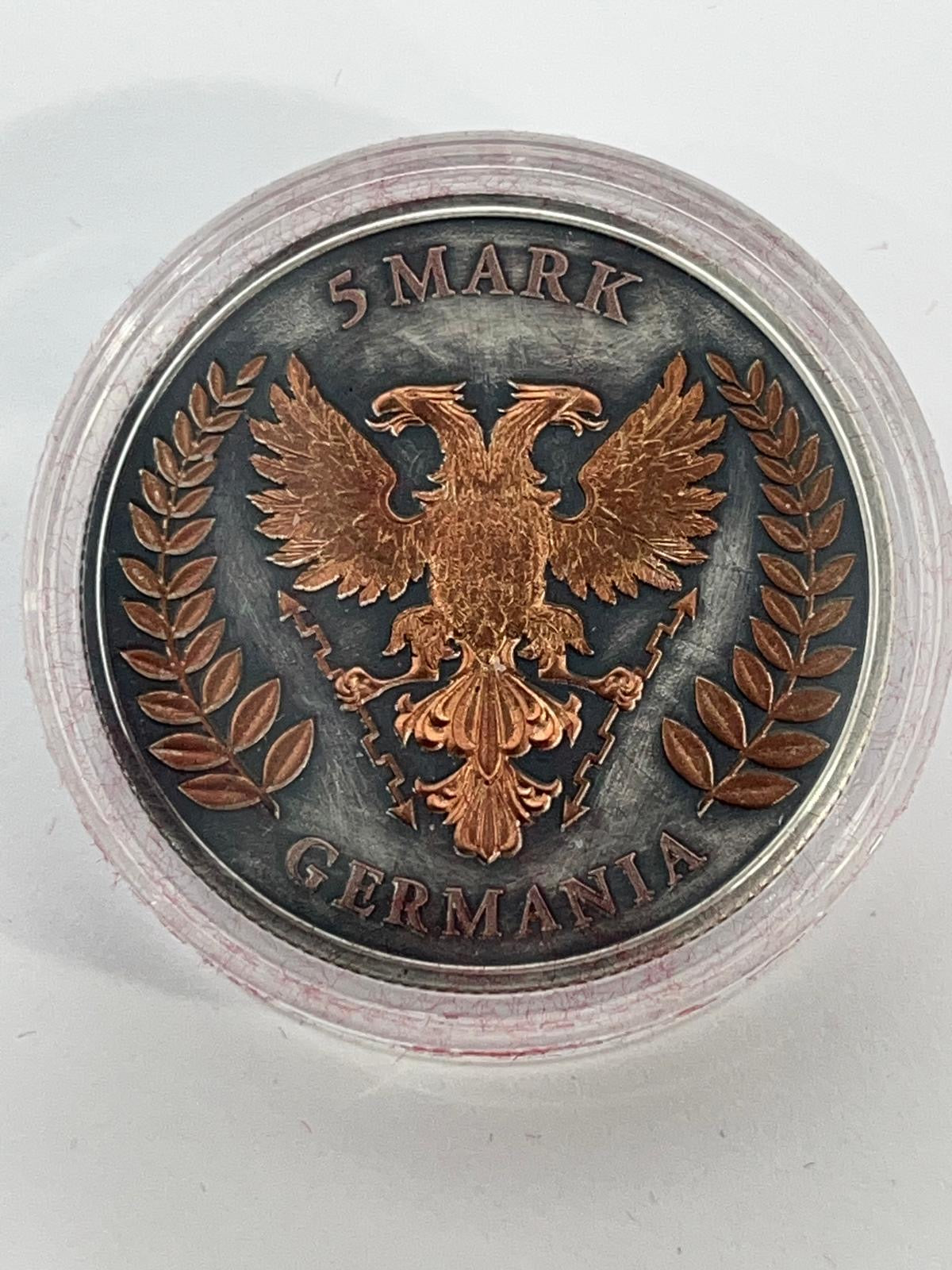 Allegories Cross Red Crystal Cross 1 oz