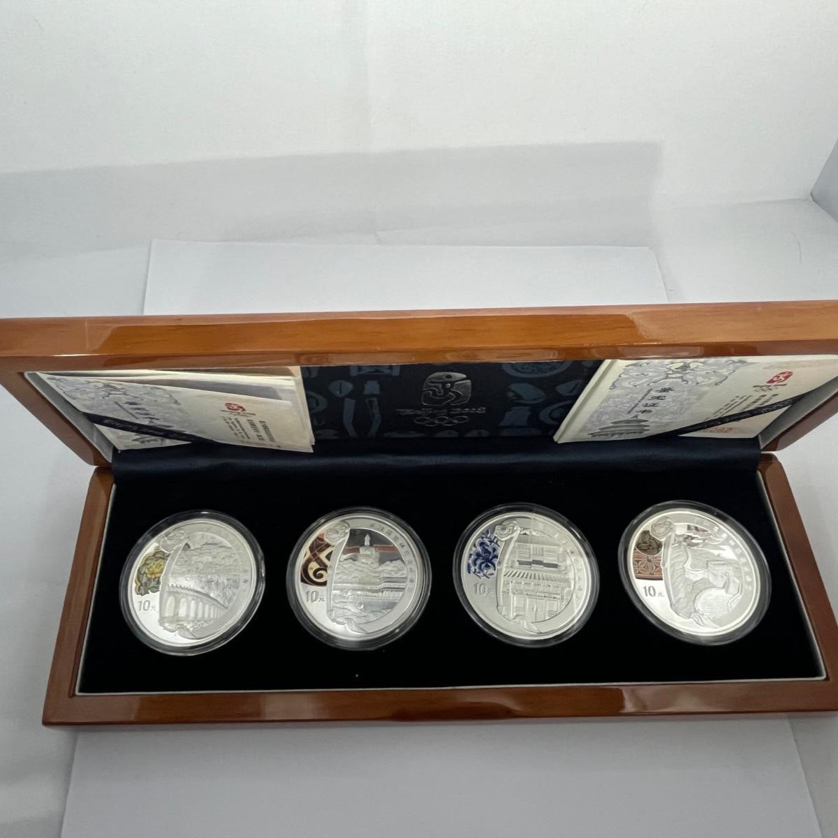 The Games of the XXIX Olympiads - set 4 coins 1 x 4 oz