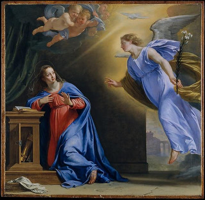 Christmas Edition - Philippe de Champaigne: Annunciation 3 oz