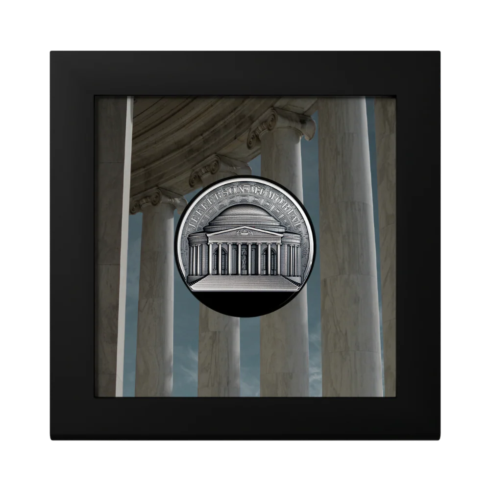 Cook Islands - Historical Monuments - Jefferson Memoria - 2 oz