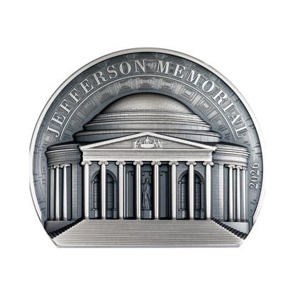 Cook Islands - Historical Monuments - Jefferson Memoria - 2 oz