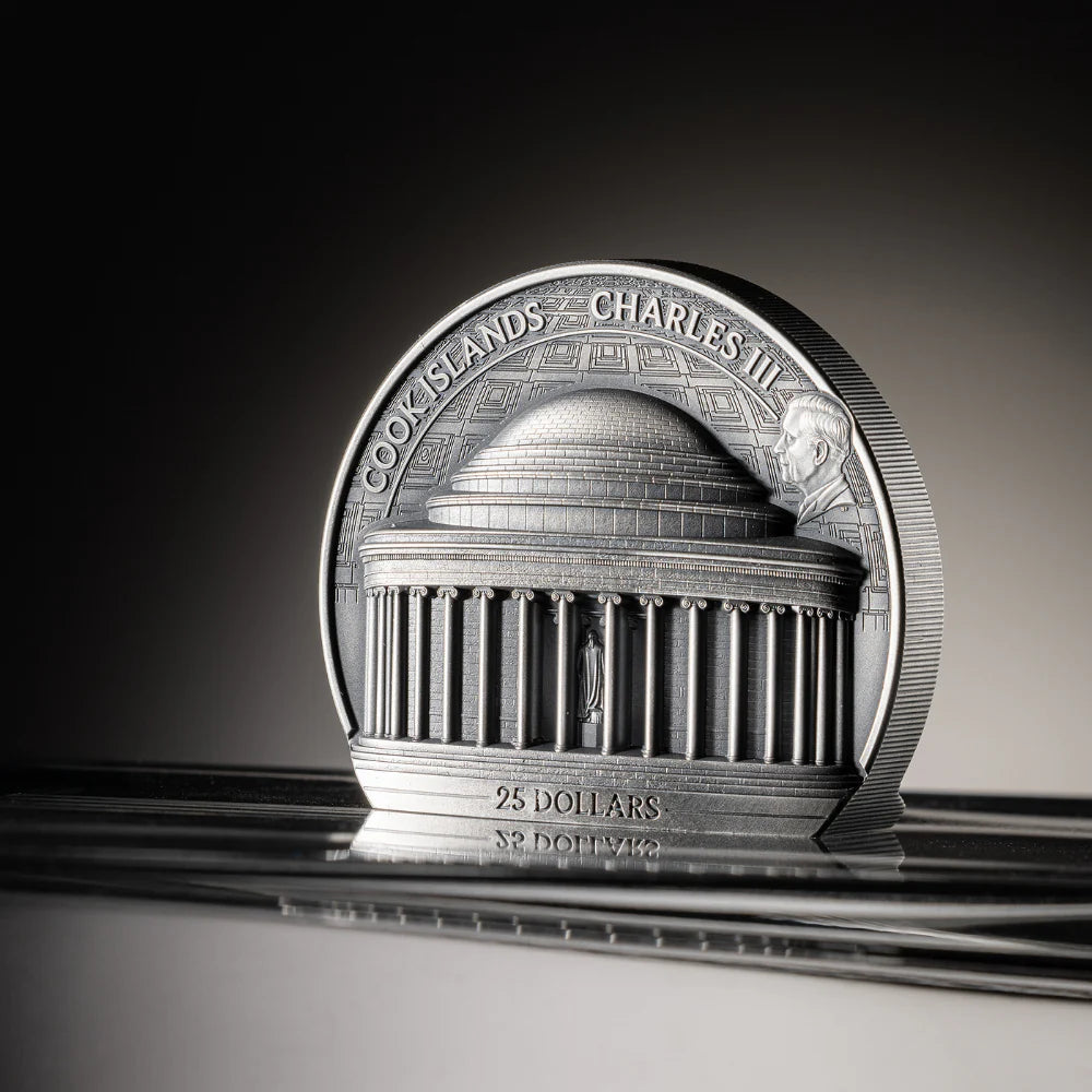 Cook Islands - Historical Monuments - Jefferson Memoria - 5 oz