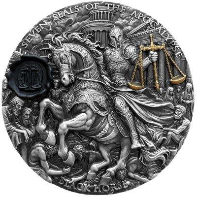Niue - Seven Seals of the Apocalypse - Black Horse
