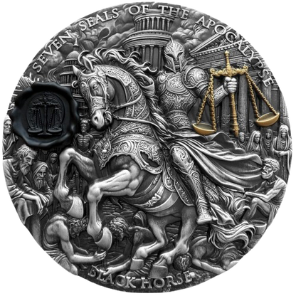 Niue - Seven Seals of the Apocalypse - Black Horse