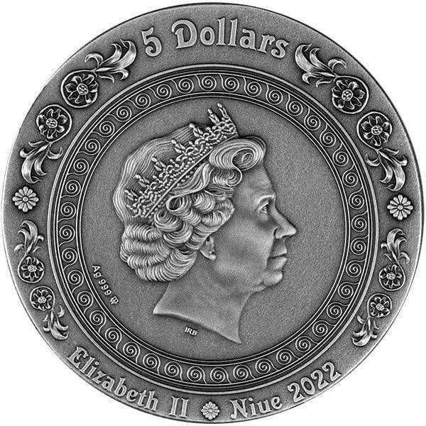 Hera and Juno - Antique Finish Gilded 2 oz