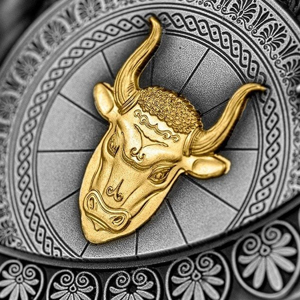 Hera and Juno - Antique Finish Gilded 2 oz