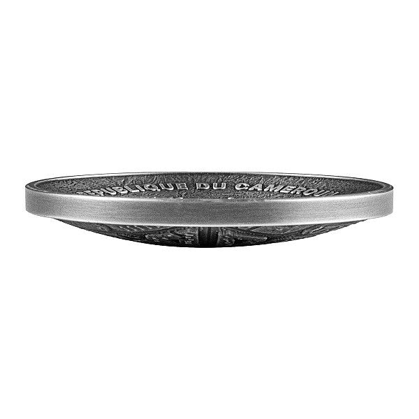 Barcelona Labyrinth - From Drone Eye View - Antique Finish 2 oz