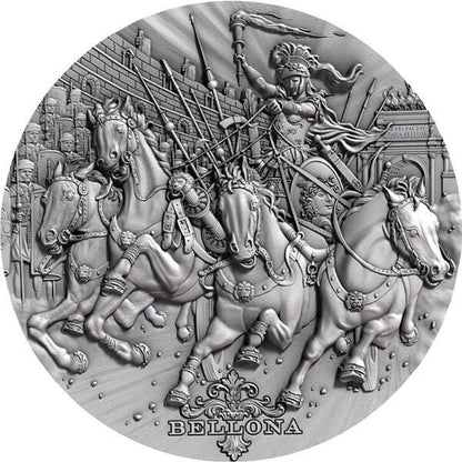 Bellona - Roman Gods - Antique Finish 2 oz