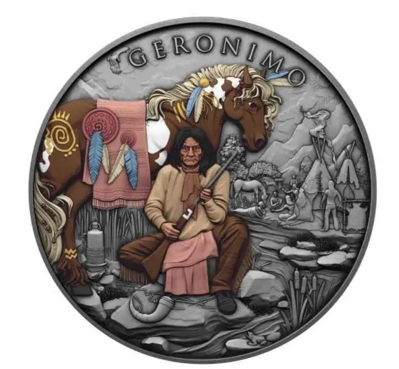 Geronimo - Legendary Warriors 1 oz