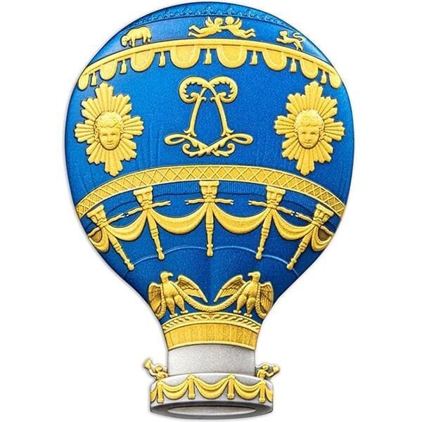 Hot Air Balloon - Antique Finish 2 oz