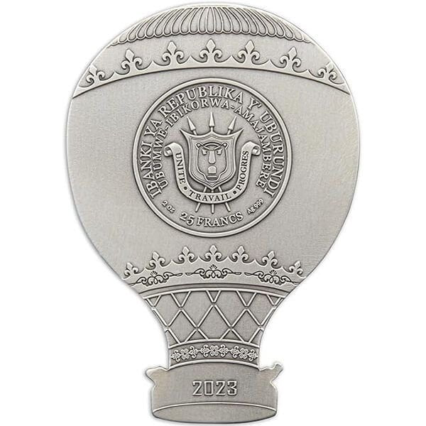 Hot Air Balloon - Antique Finish 2 oz