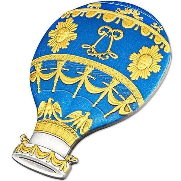 Hot Air Balloon - Antique Finish 2 oz
