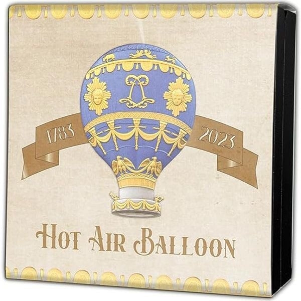 Hot Air Balloon - Antique Finish 2 oz