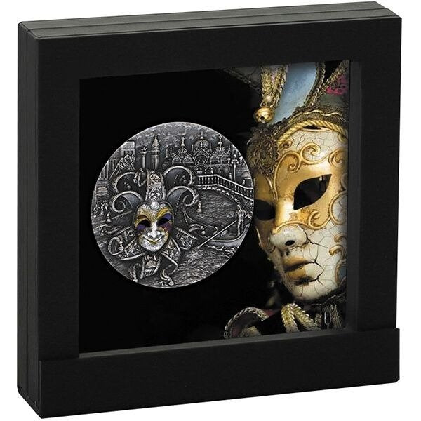 Venetian Mask II - Antique Finish 2 oz