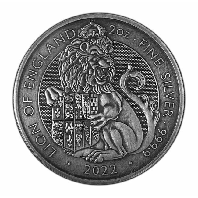 Tudor Beast - Lion of England 2 oz