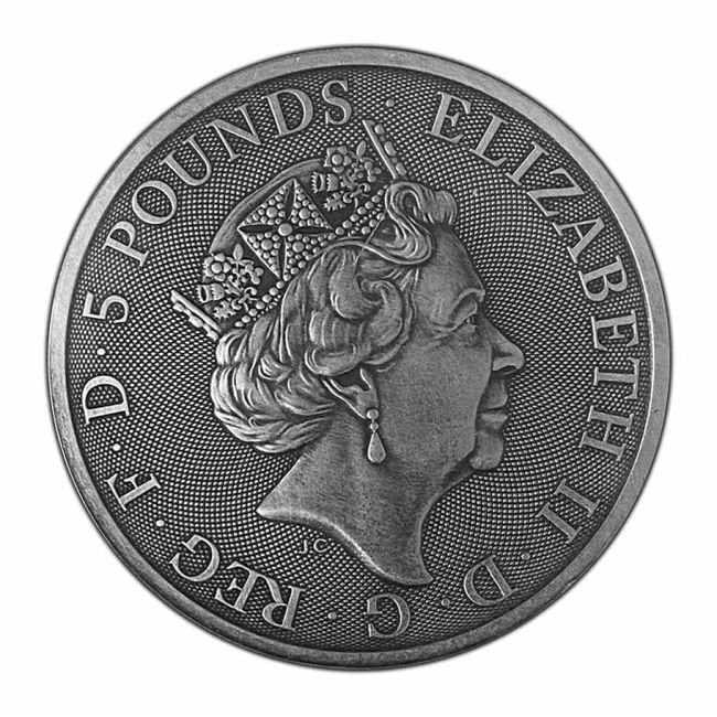 Tudor Beast - Lion of England 2 oz