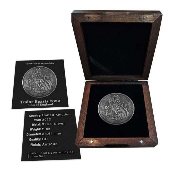 Tudor Beast - Lion of England 2 oz