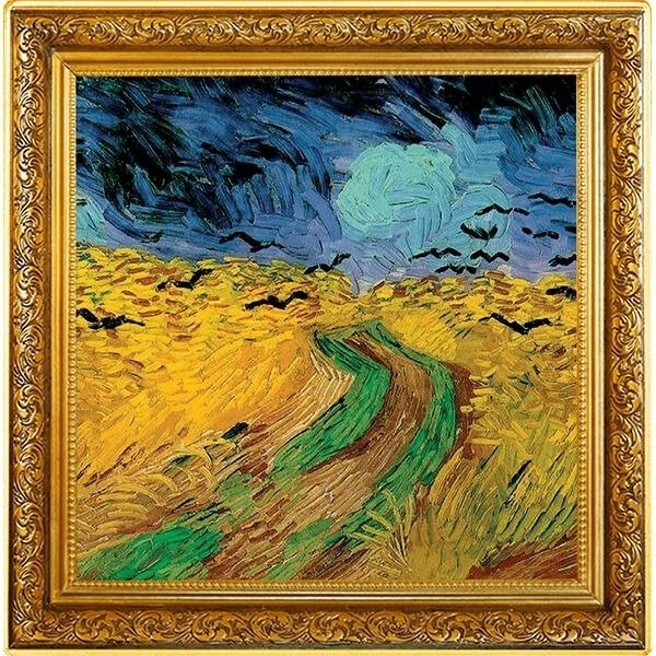 Wheatfield with Crows - 170th Anniversary of Vincent Van Gogh 1 oz