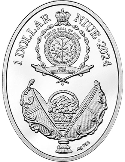 Apple Blossom Fabergé Egg 1 oz