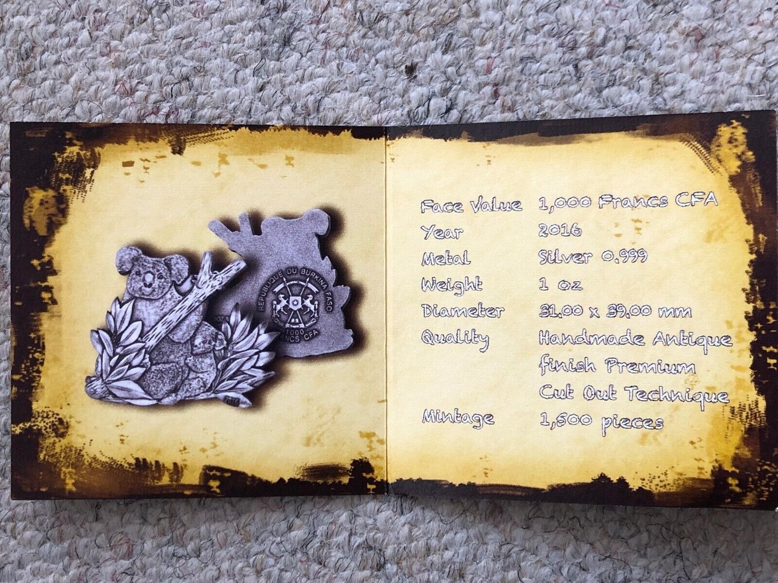World's 8 - "Koala" - 1 oz