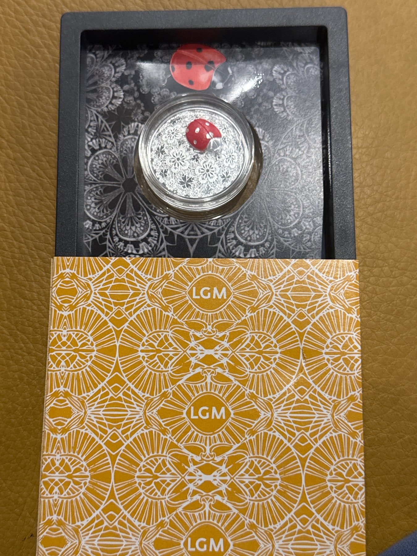 Ladybird - Red - Ultra High Relief 1 oz