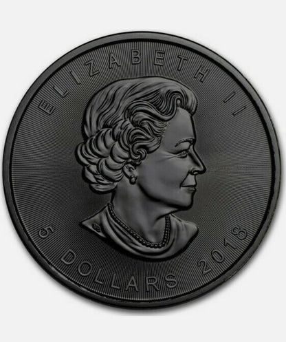 Maple Leaf - Smoked Skull Black Ruthenium 1 oz