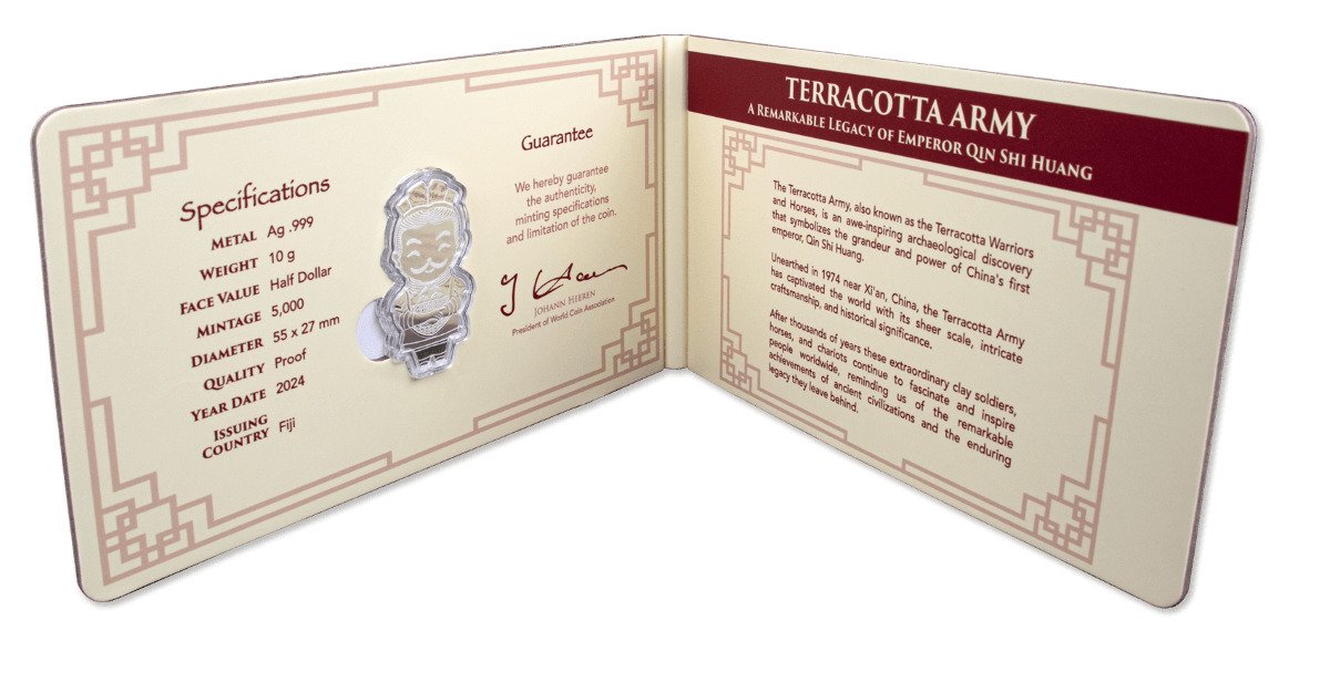 Terracotta Army Discovery 50th Anniversary 10g