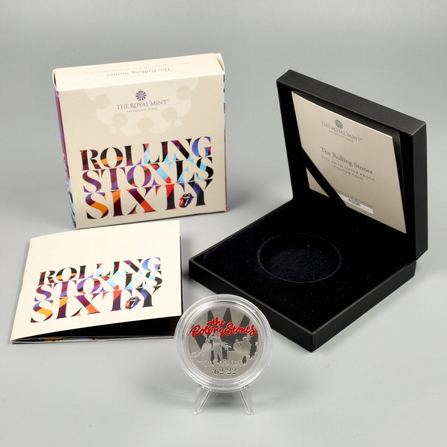 Rolling Stones 60th Anniversary 1 oz