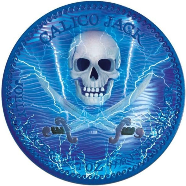 Calico Jack Jolly Roger Series Holographic Storm 1 oz