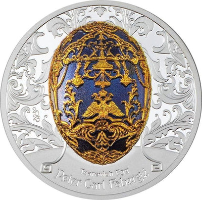 Zarewitsch-Fabergé-Ei – Peter Carl 2 Unzen