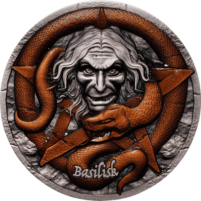 Kamerun - Der Basilisk - Nachleuchtend 2 oz