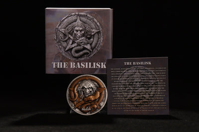Kamerun - Der Basilisk - Nachleuchtend 2 oz