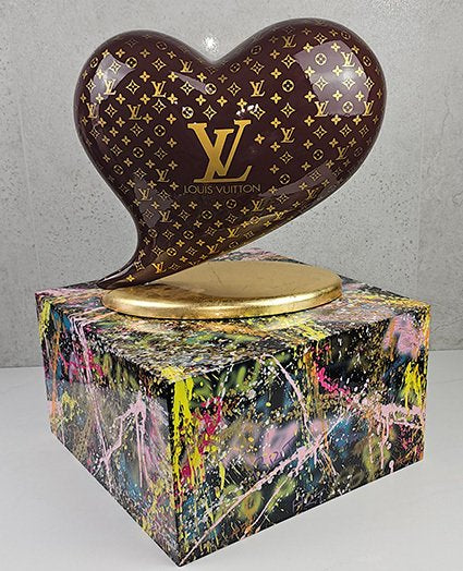 Heart Louis Vuitton - ArtBrut by Ann