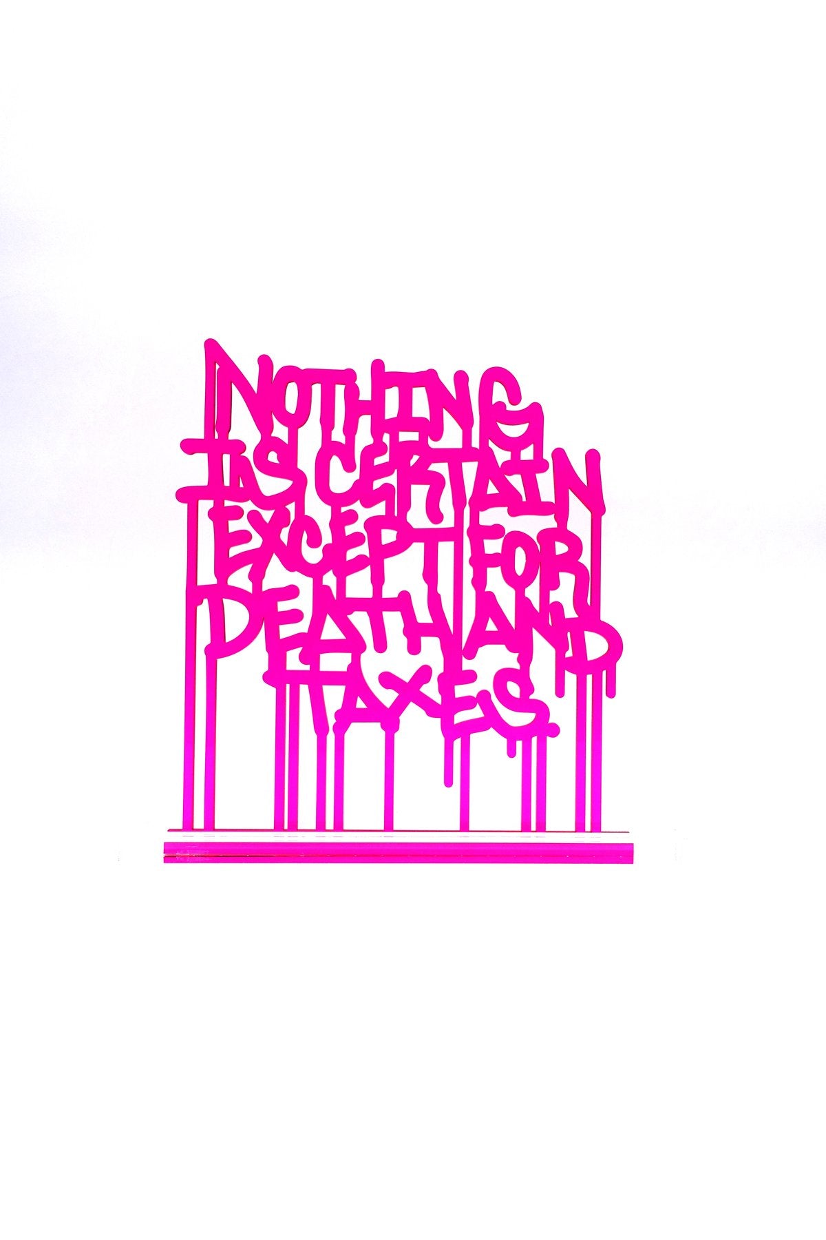 Nothing is Certain Except Death and Taxes - Golden Boy