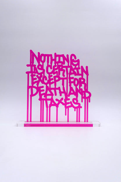 Nothing is Certain Except Death and Taxes - Golden Boy