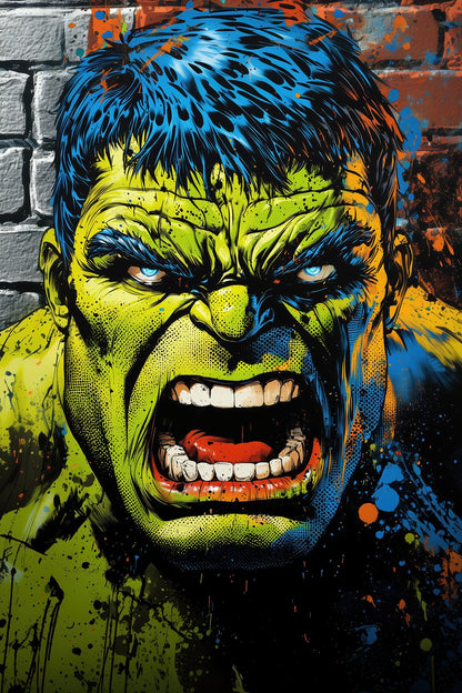 Incredible Rage The Hulk XXL - Iconica