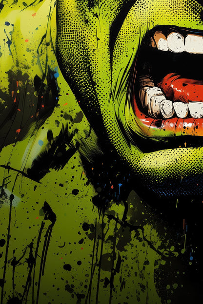 Incredible Rage The Hulk XXL - Iconica