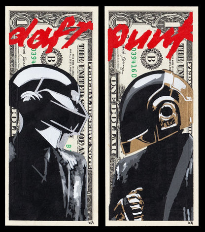 Daft Punk Silver Gold - The Castle