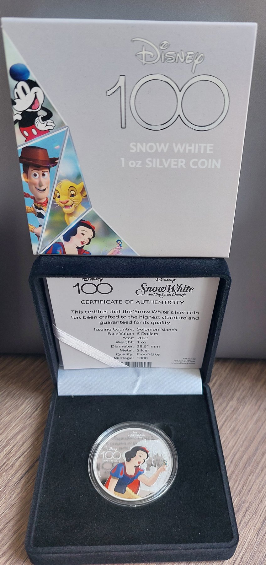 100 years of Wonder Snow White 1 oz