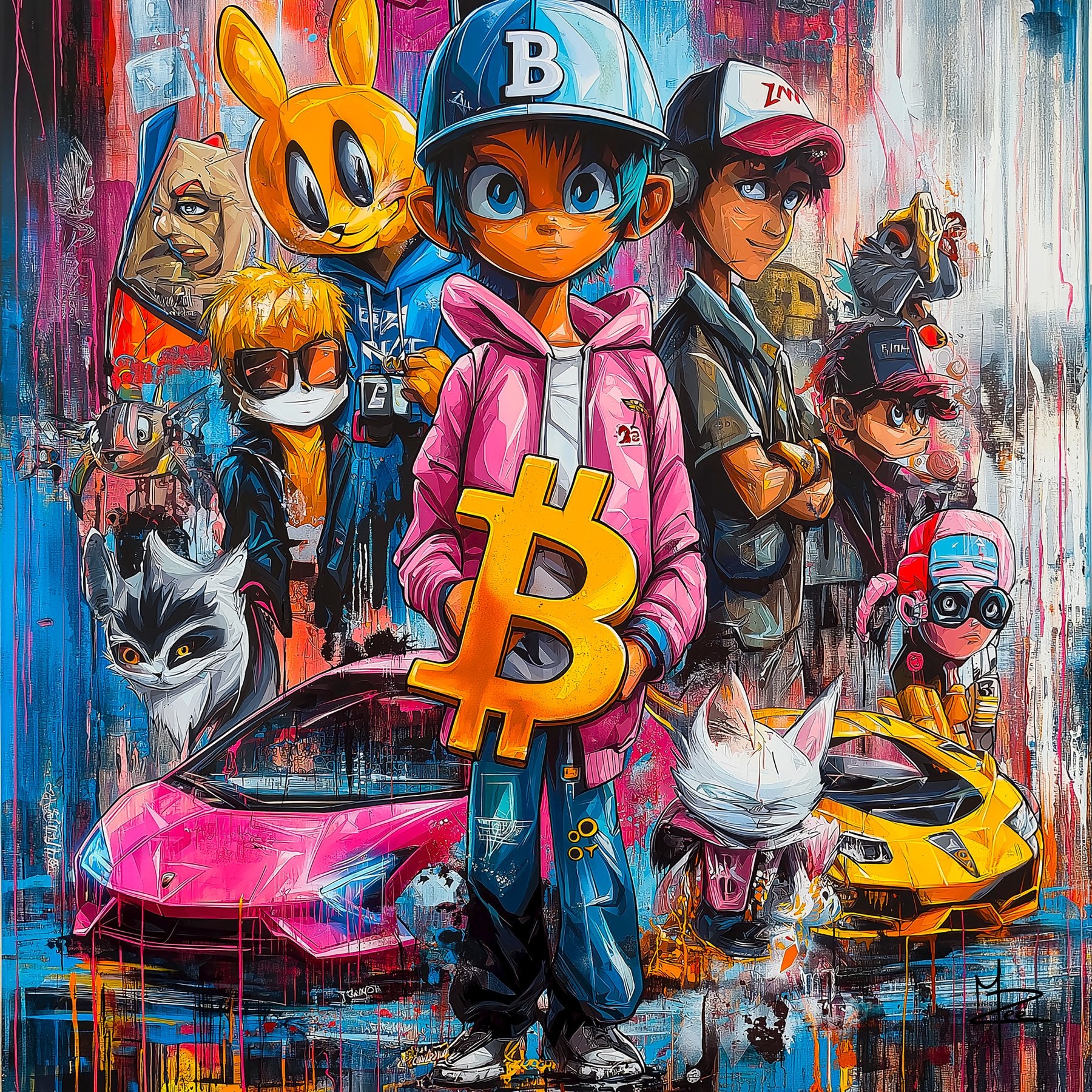 Bitcoin Boy - PLM Art