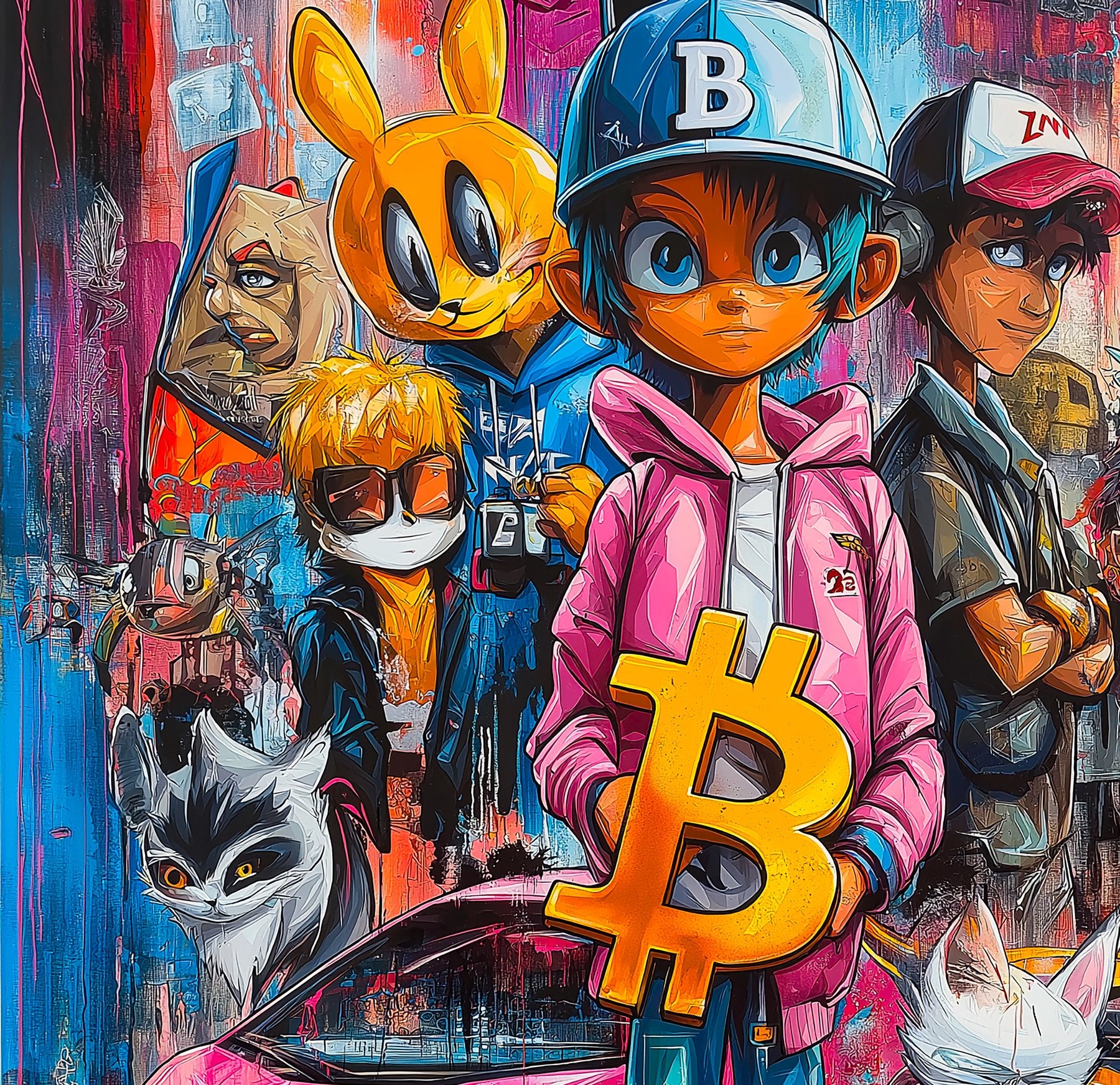 Bitcoin Boy - PLM Art