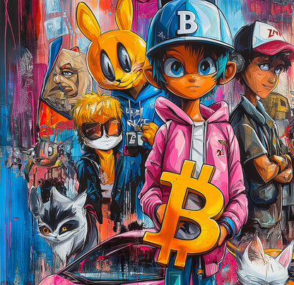 Bitcoin Boy - PLM Art