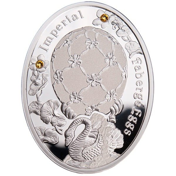Swan Egg - Fabergé Eggs - 1/2 oz
