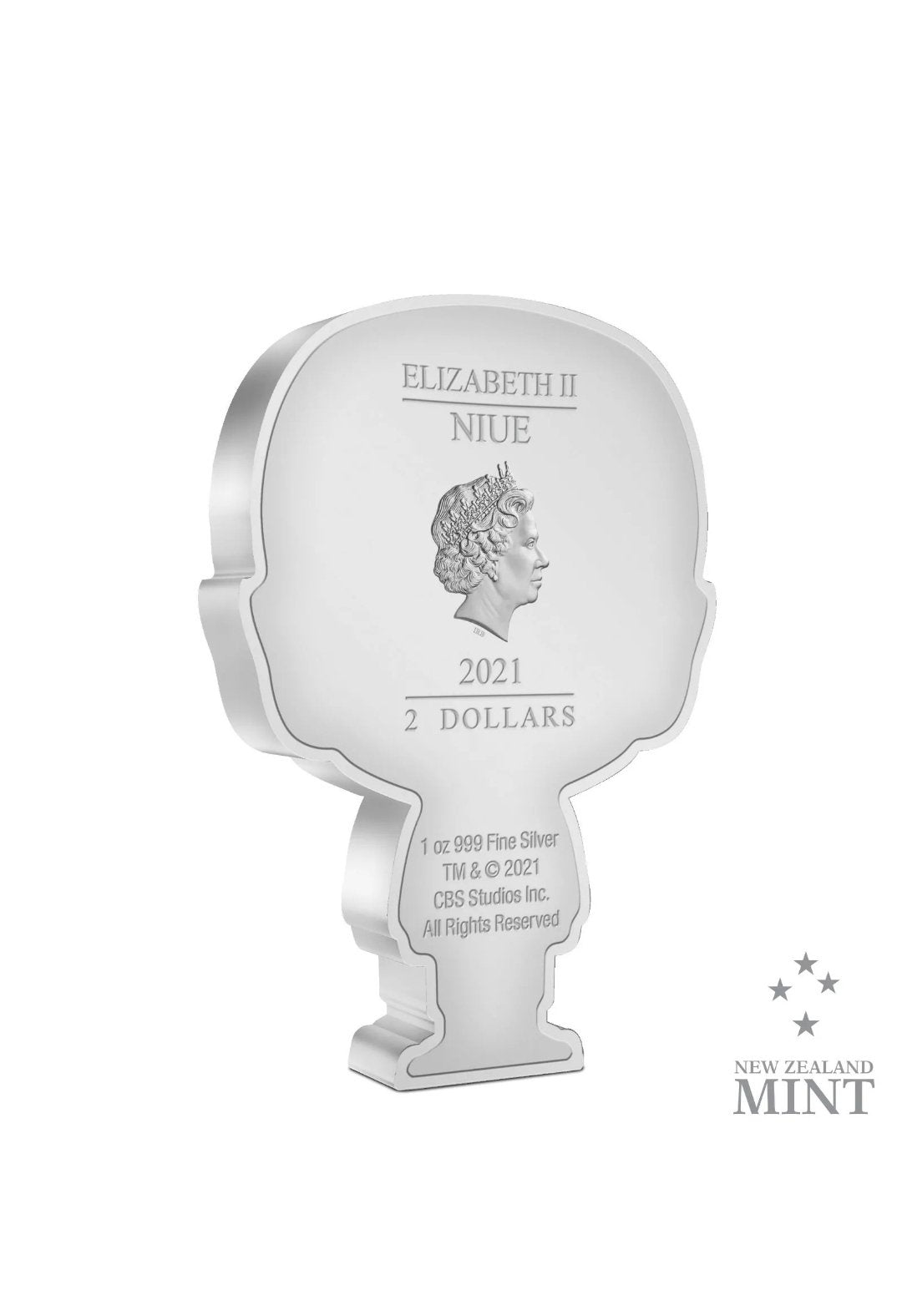 Star Trek - Spock Chibi Coin - 1 oz